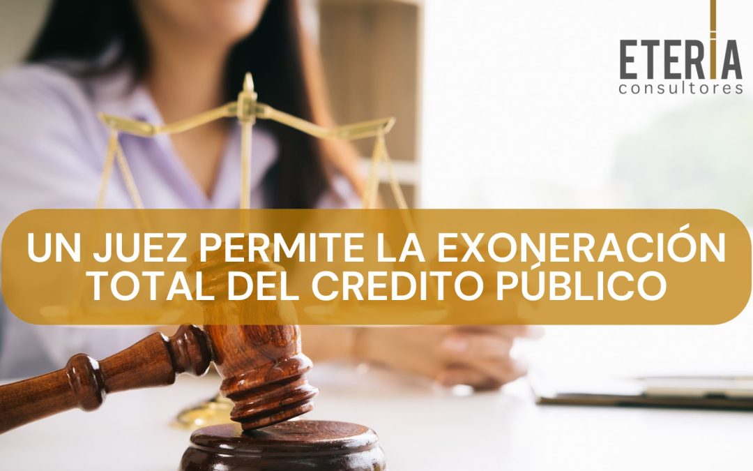 exoneración total del crédito público Eteria Consultores - Expertos en la Ley de la Segunda oportunidad. Asesoria en Elche.