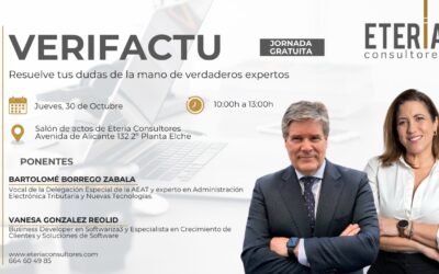 Jornada VERIFACTU: Resuelve tus dudas con expertos en Elche